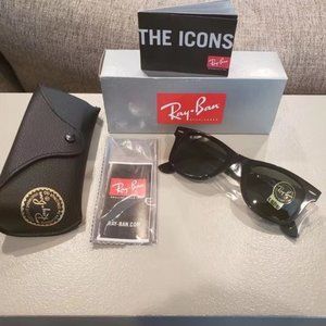 Ray-ban Wayfarer Black classic 2140 New 54MM